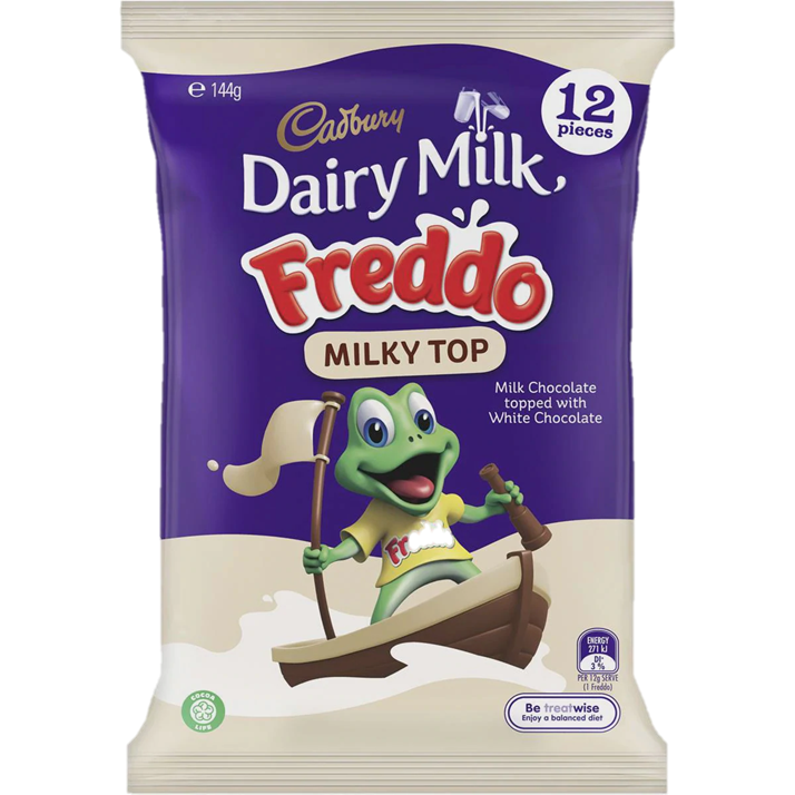 Cadbury Freddo Milky Top Share Pack 144g