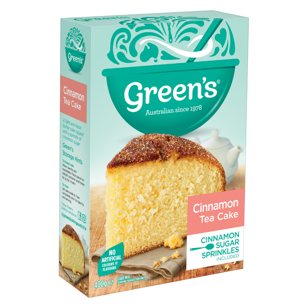 Greens Cake Mix Cinnamon Tea Cake Mix 400g