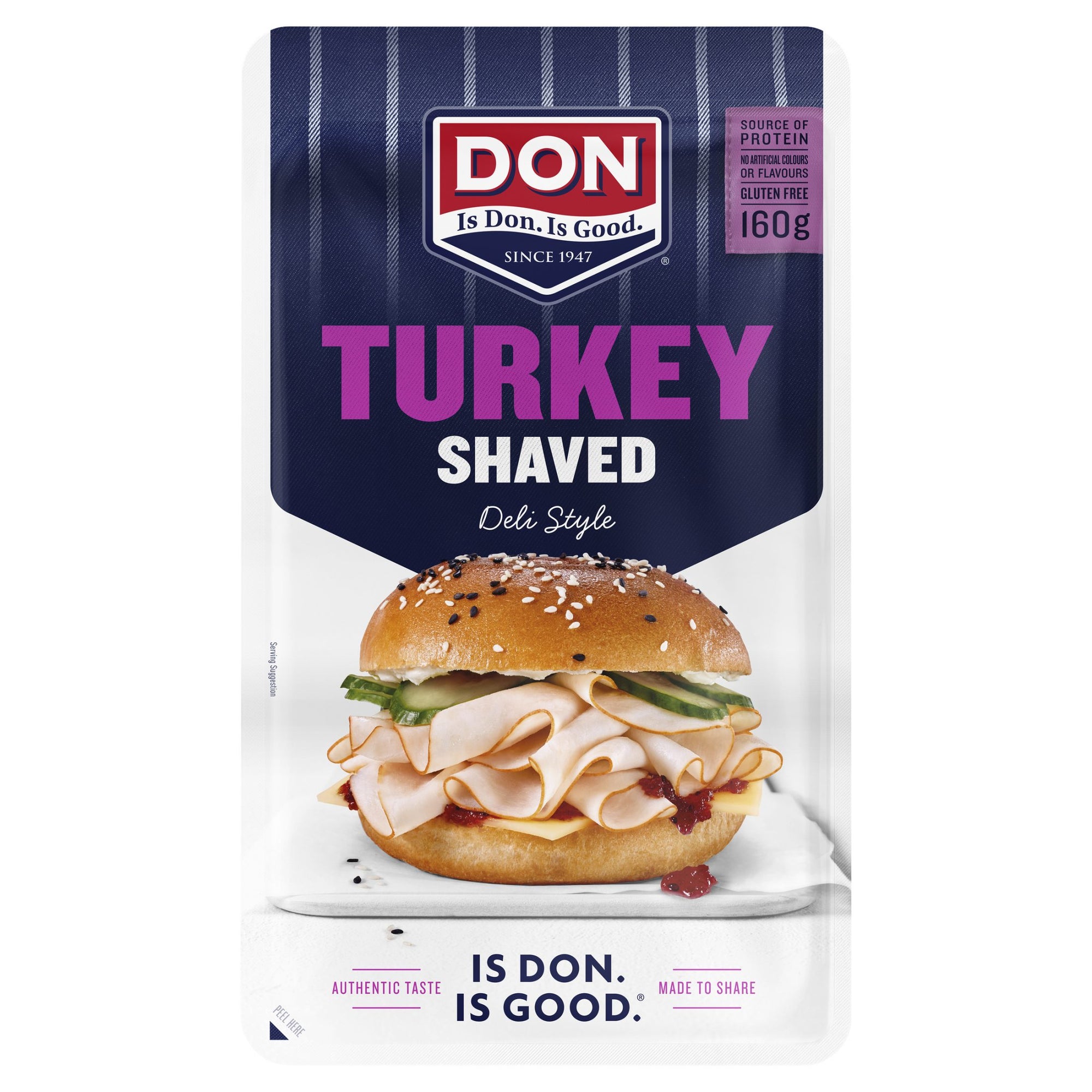 Don Shaved Turkey 160g
