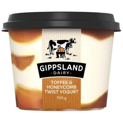 Gippsland Dairy Toffee & Honeycomb Yoghurt  700g