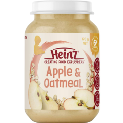 Heinz Baby Food Apple & Oatmeal 6+ Months 170g