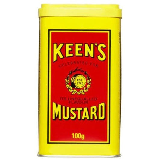 Keens Mustard Powder Tin 100g