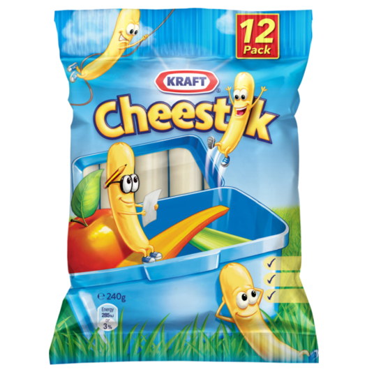 Kraft Cheese Sticks 12 x 240gm