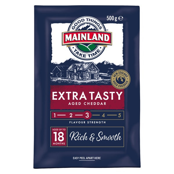 Mainland Extra Tasty Block 500g