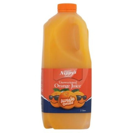 Nippys Chilled Juice Orange Unsweetened 2L