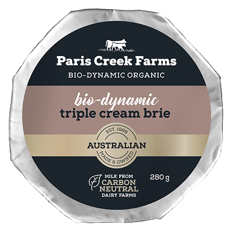 Paris Creek Bio-dynamic Triple Cream Brie 280g