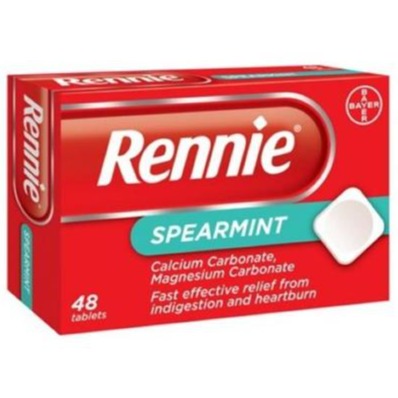 Rennie Antacid Tablets 48pk