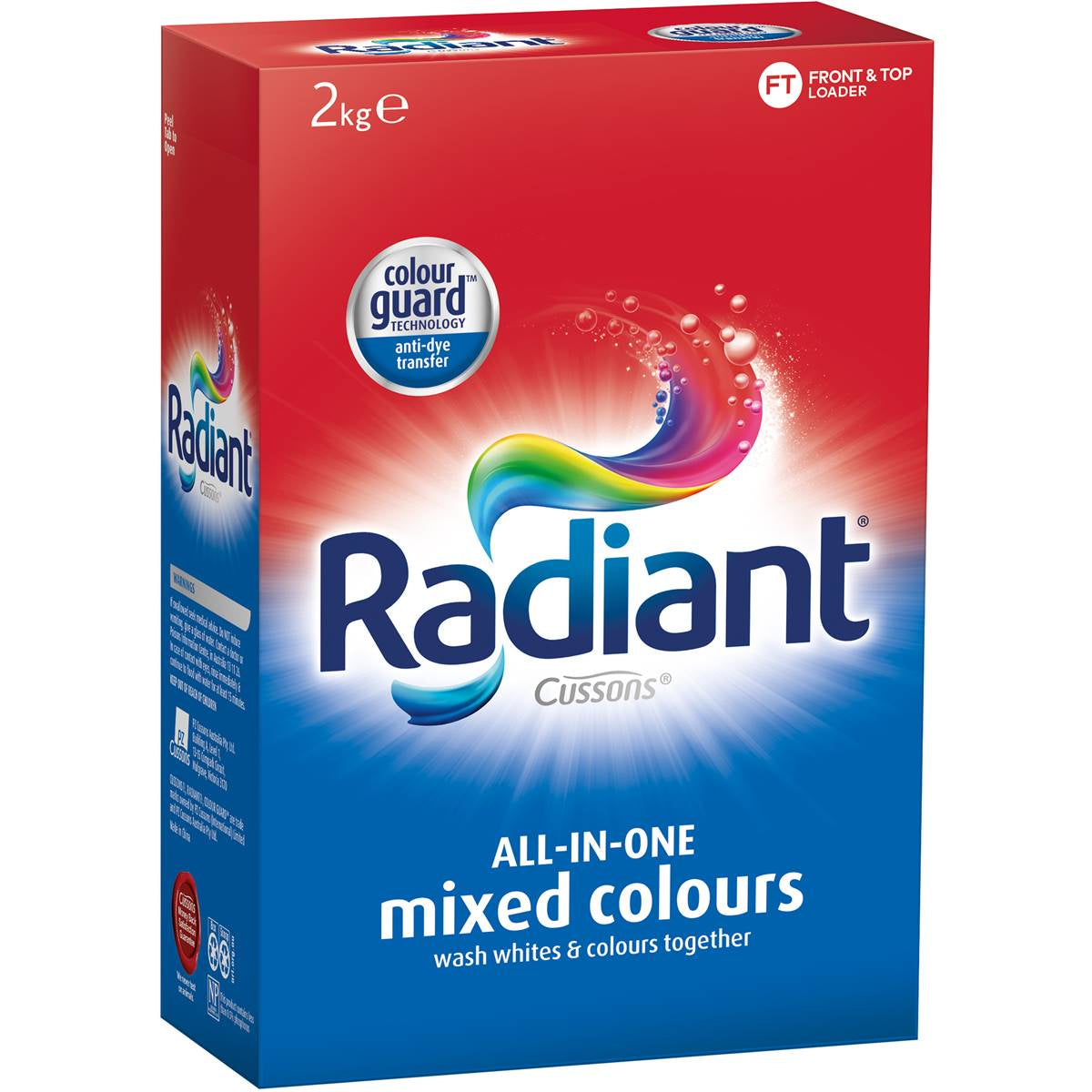 Radiant Mixed Colours Laundry Powder 2kg