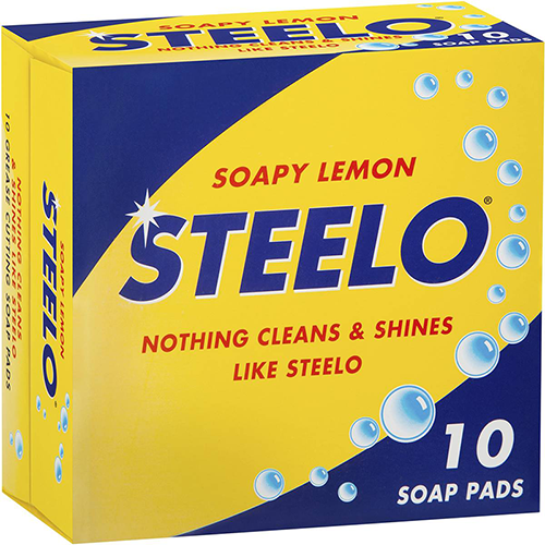 Steelo Soap Pads Lemon 10S