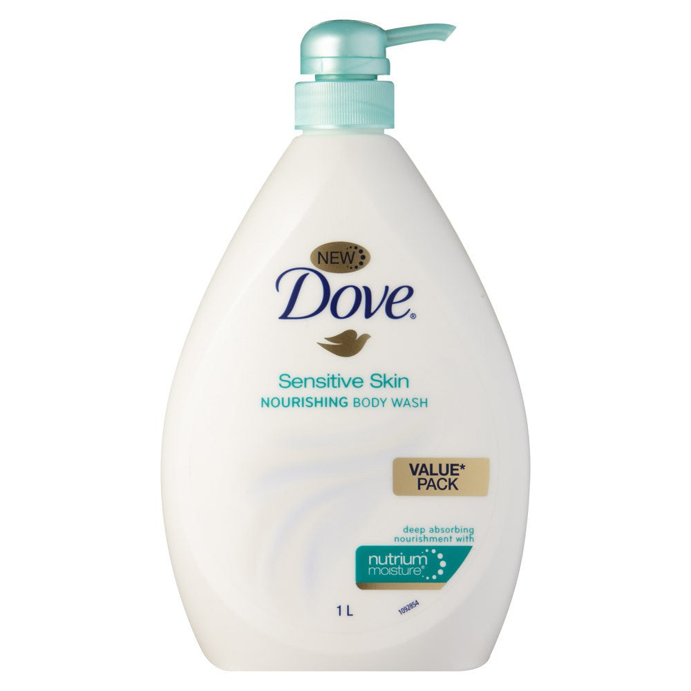 Dove Sensitive Skin Nourishing Body Wash 1l