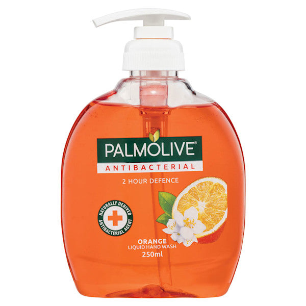 Palmolive  Liquid Handwash Pump Antibacterial Orange 250ml