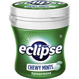 Eclipse Chewy Mints Spearmint 93g