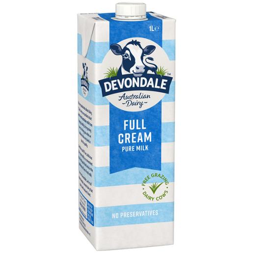 Devondale Full Cream Longlife UHT 1L