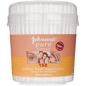 Johnsons Pure Cotton Buds 150pk