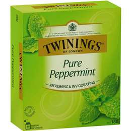 Twinings Pure Peppermint Tea Bags 80 pkt