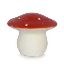 Toadstool Lamp Red