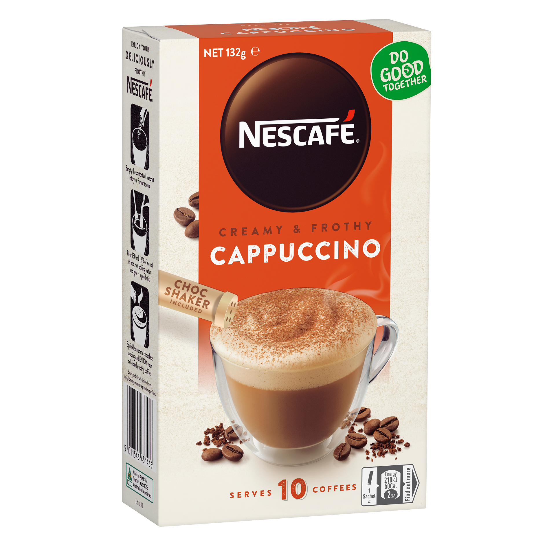 Nescafe Sachet Cappuccino 10pk
