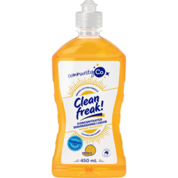 Community Co Clean Freak Orange Dishwashing Liquid 450ml