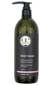 Organic Care Rose & Patchouli Rejuvenating Body Wash 725ml