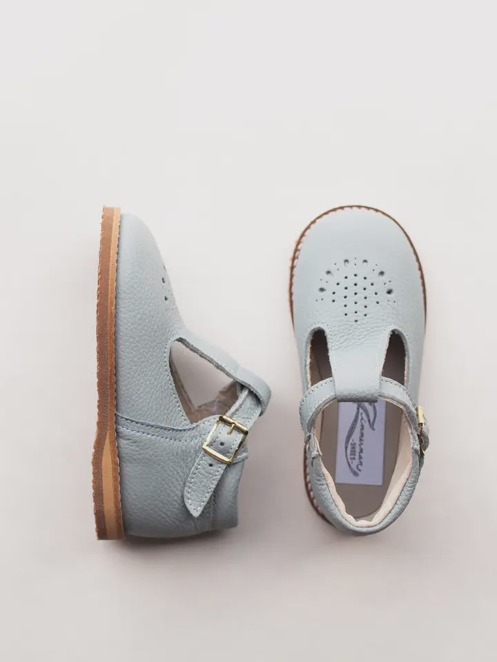 Greta T-Strap - Pale Blue