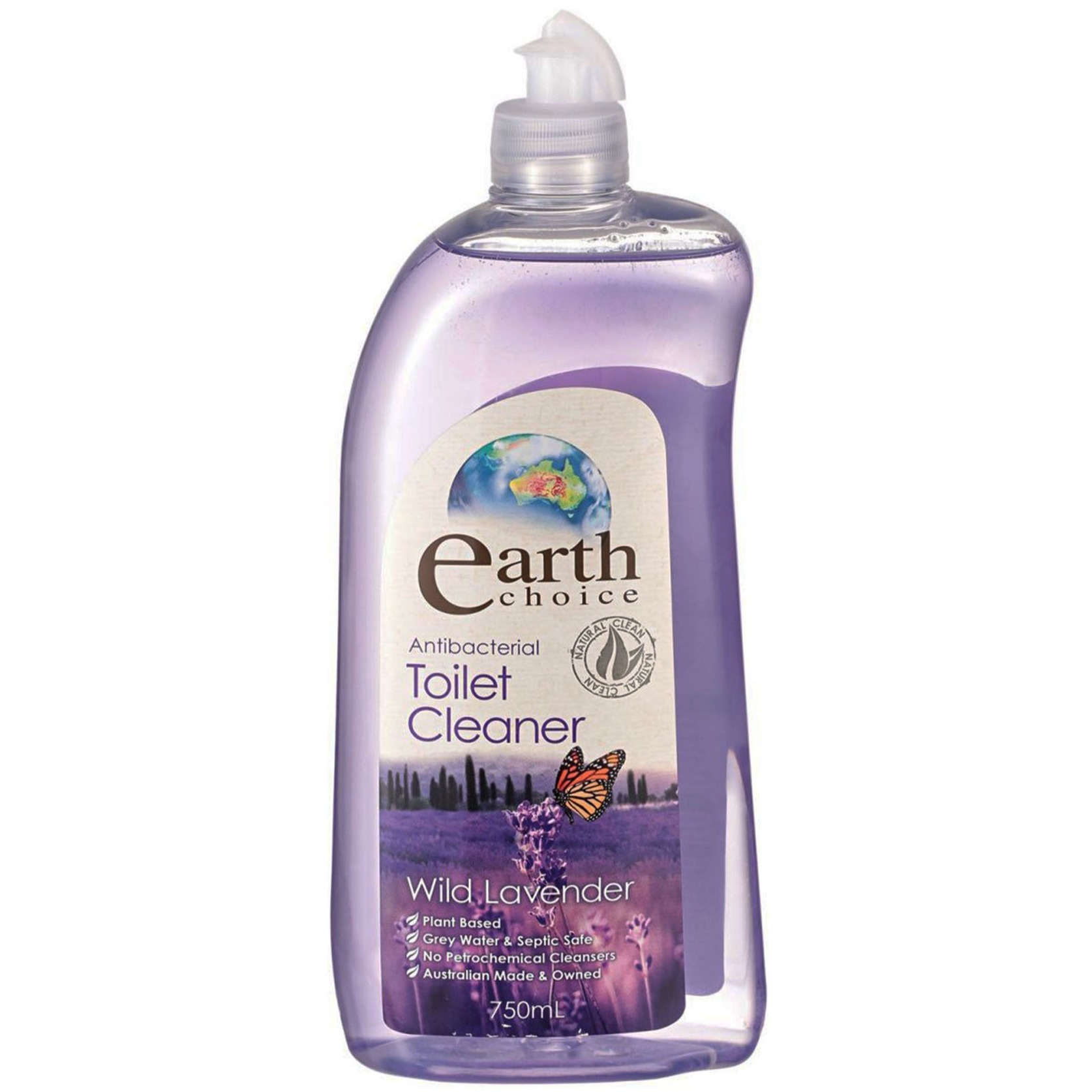 Earth  Choice Toilet Cleaner Lavender 750ml