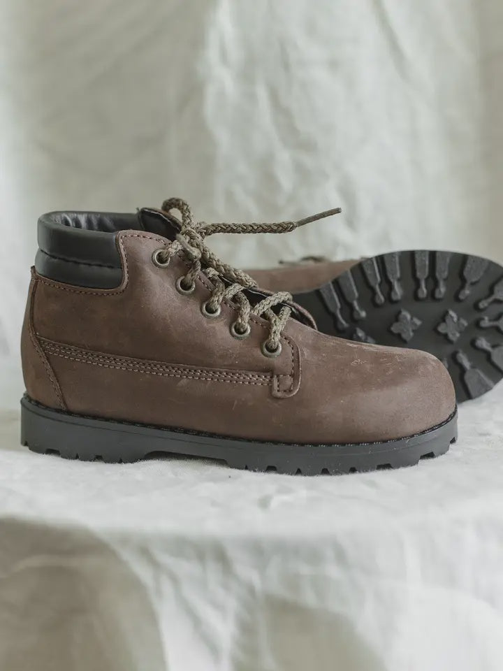 Levon High Top - Brown Nubuck