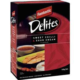 Fantastic Delites Chilli & Sour Cream 100g