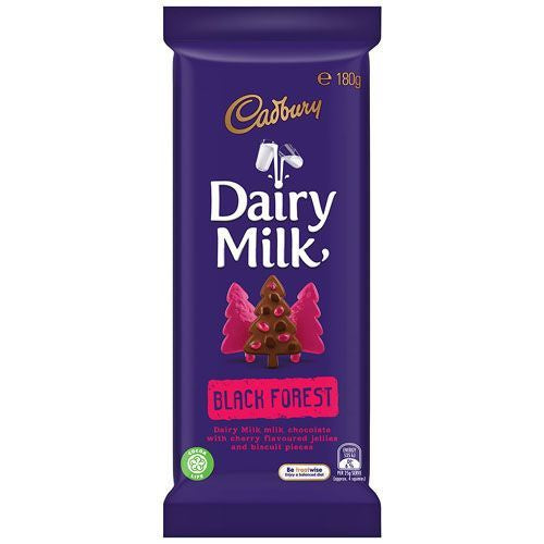 Cadbury Chocolate Block Black Forest 180g