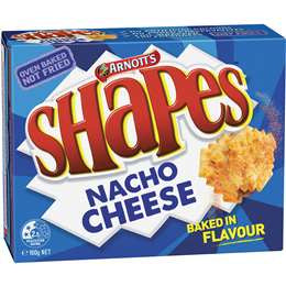 Arnott's Shapes Nacho Cheese 160g