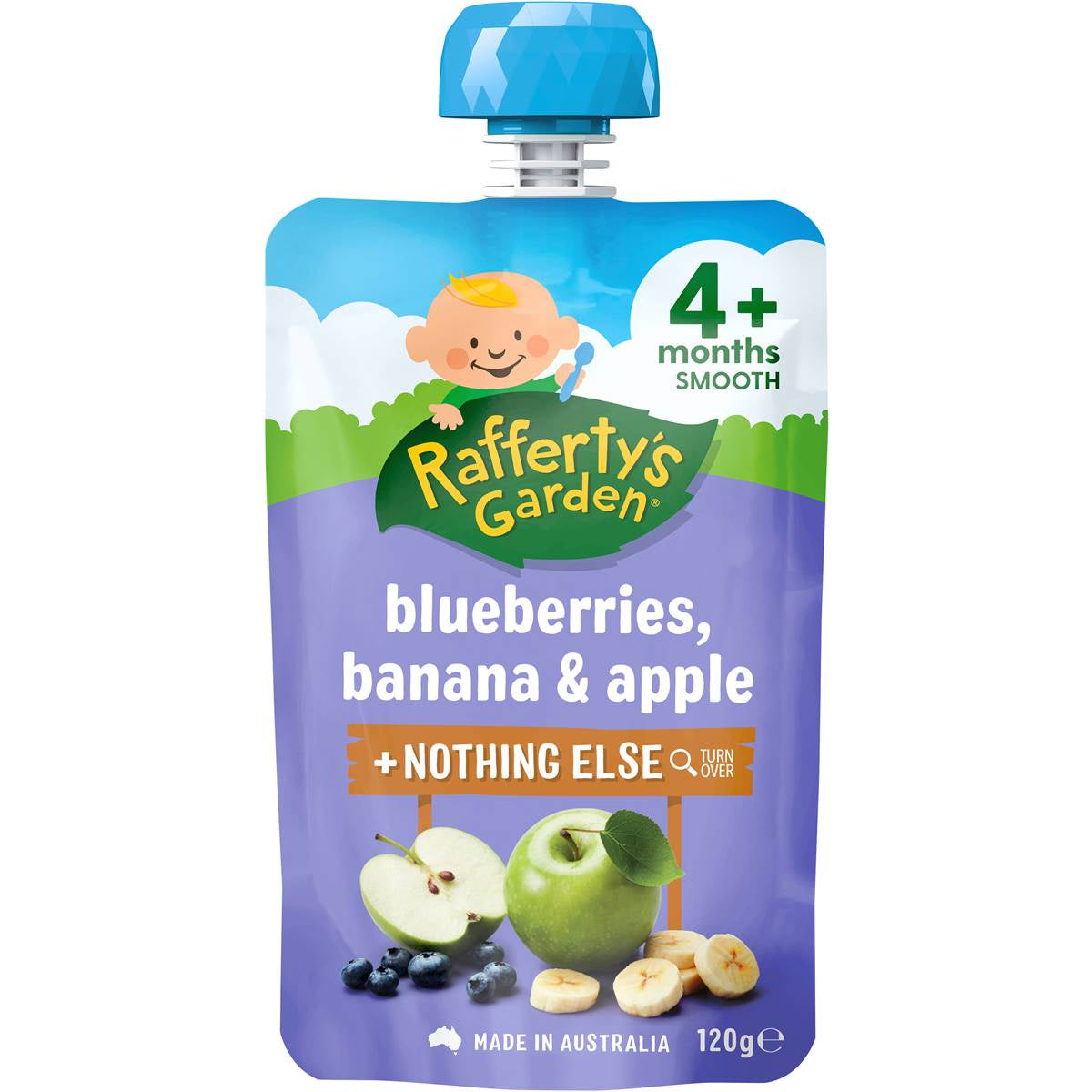 Rafferty's Garden Blueberries, Banana & Apple 120g