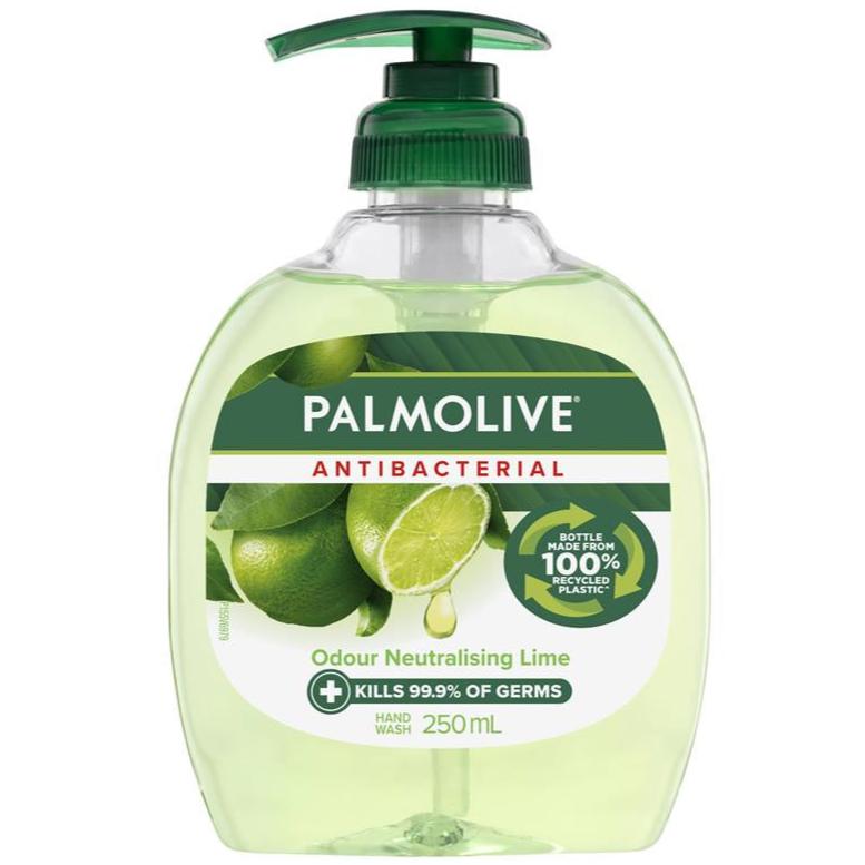 Palmolive Liquid Hand Wash Pump Antibacterial Lime 250ml