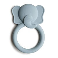 Mushie Teether Elephant Cloud