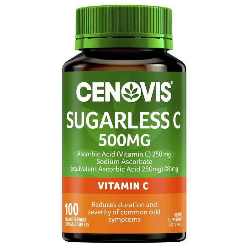 Cenovis Sugarless Vitamin C 500mg Tablets 100