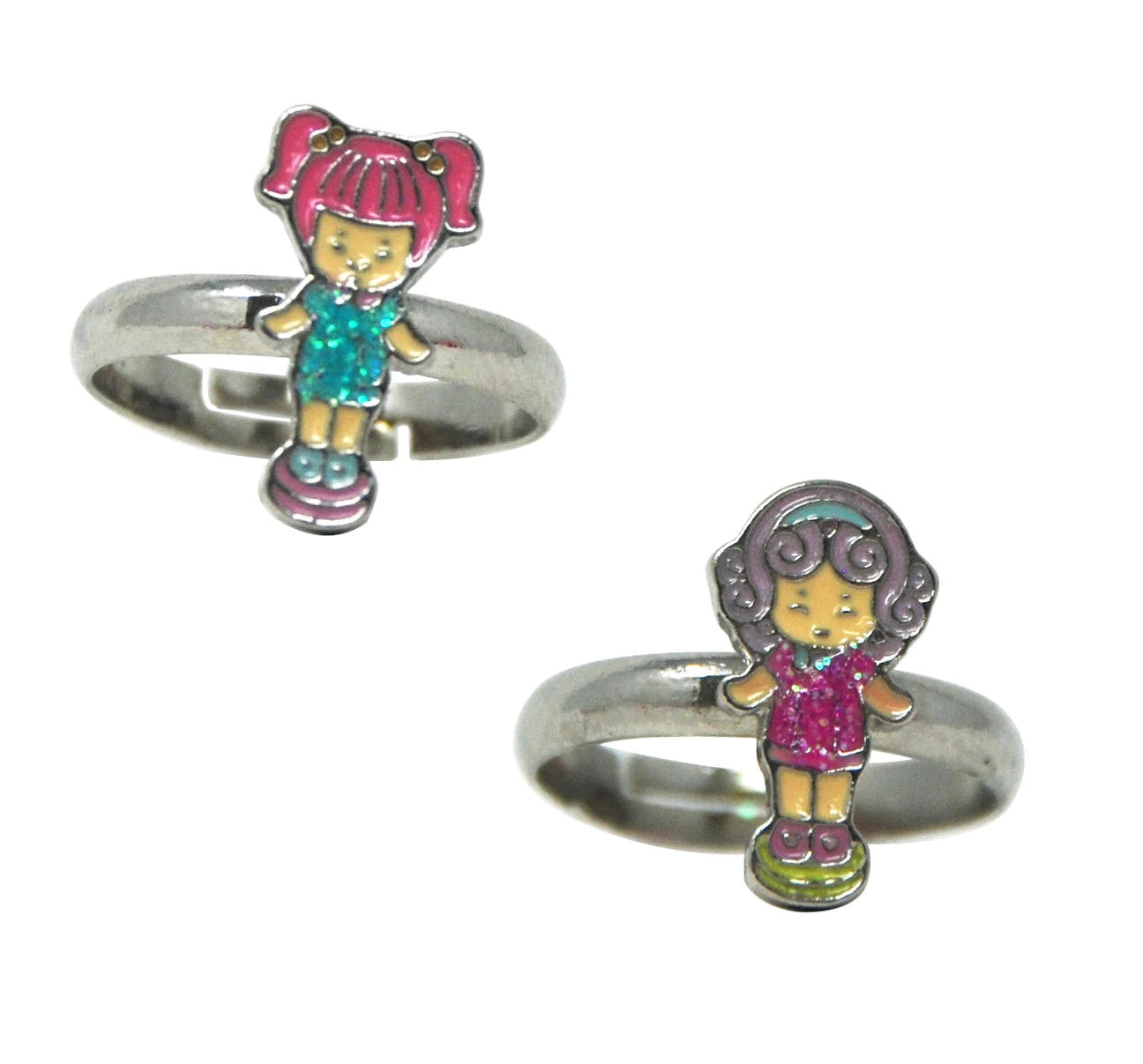 Polly Pocket 2pc Ring Set