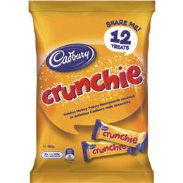 Cadbury Crunchie Sharepack 12pk 180g