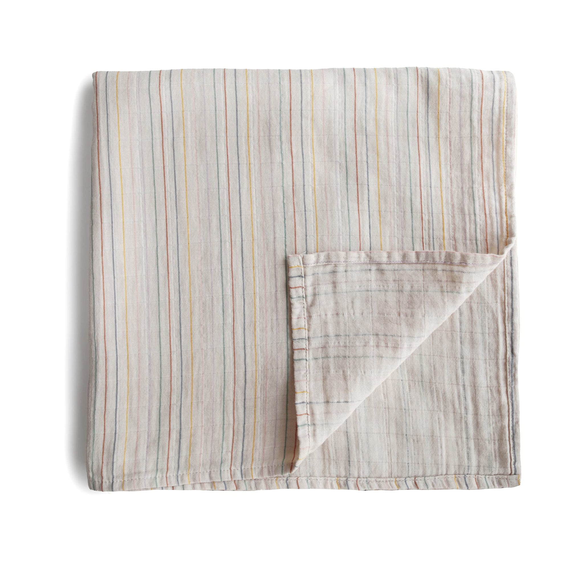 Mushie Swaddle Retro Stripes