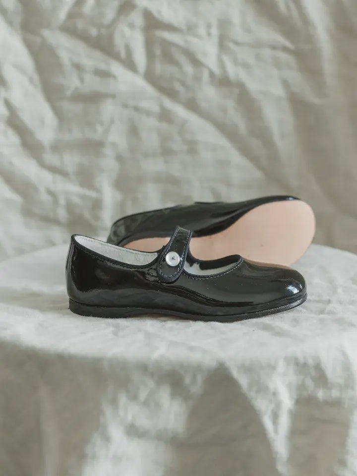 Charlotte Mary Jane - Black Patent