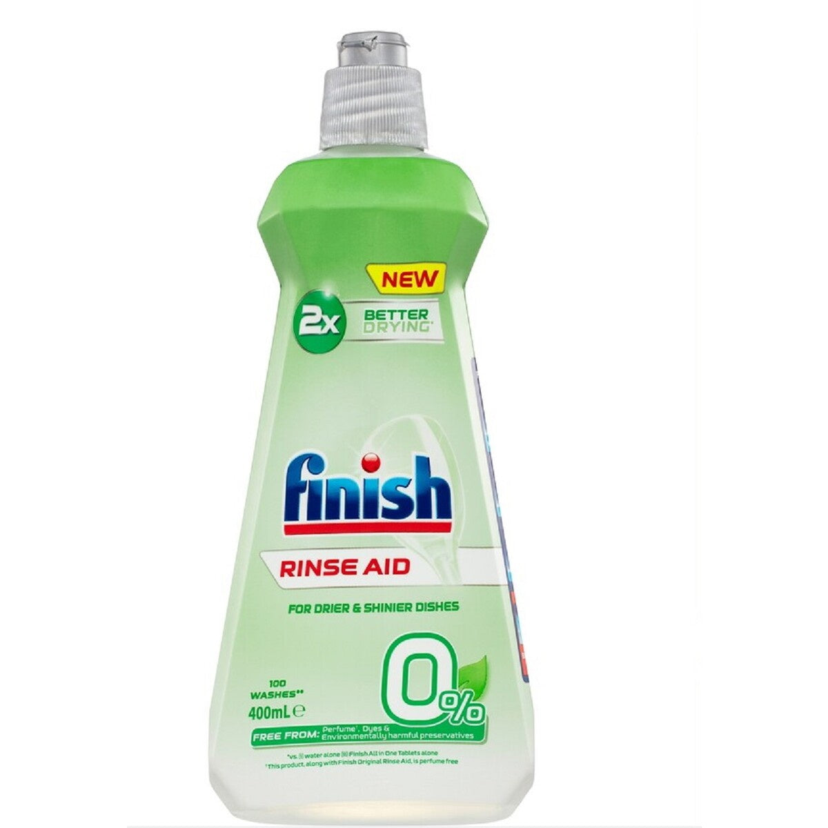 Finish 0% Rinse Aid 400ml