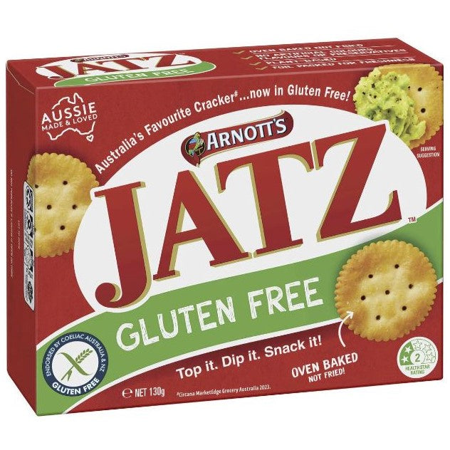 Arnott's Crackers JATZ Gluten Free 150g