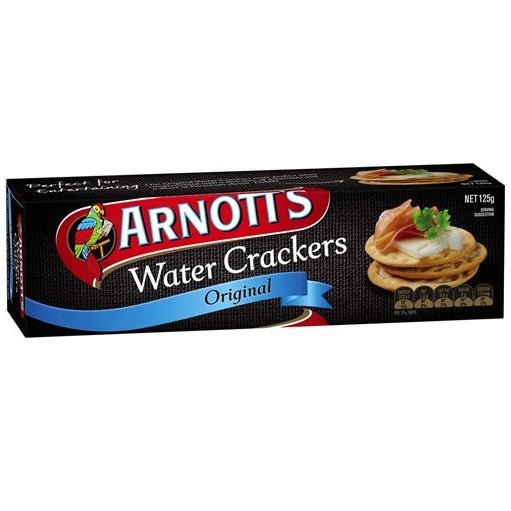 Arnott's Water Crackers 125g