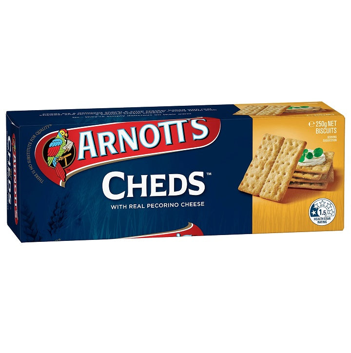 Arnott's Cheds 250g