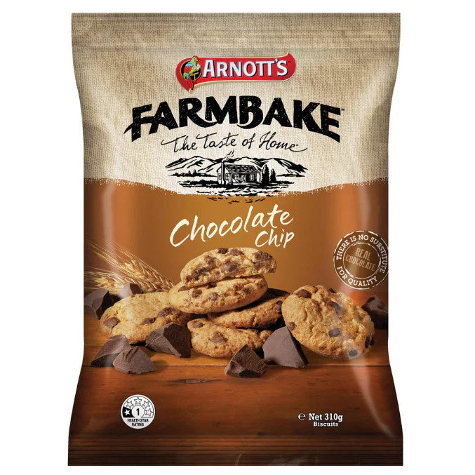 Arnott's Chocolate Chip Cookies 310g