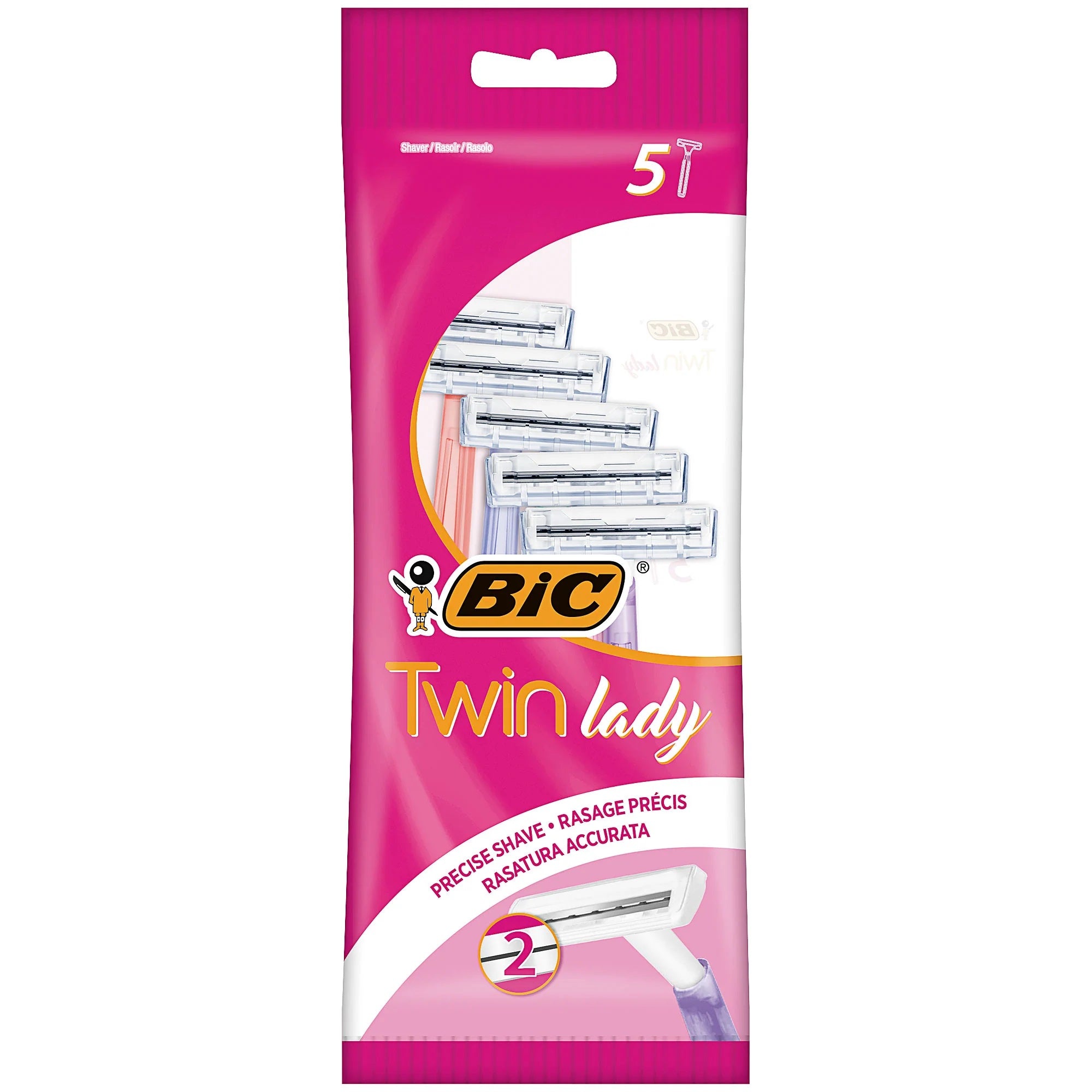 BIC Twin Lady Sensitive Razor 5 Pack