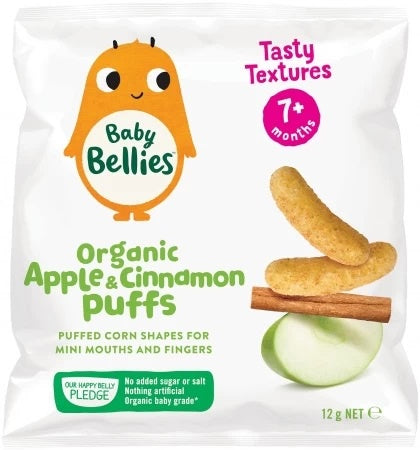 Baby Bellies Apple & Cinnamon Puffs 12g