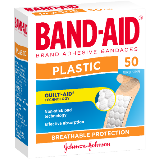 Band-aid Plastic Strips 50S