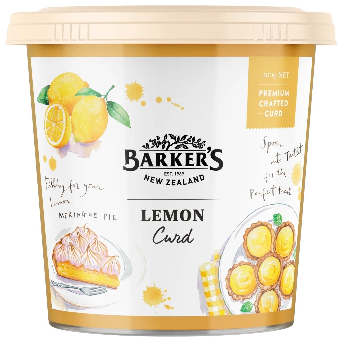 Barkers Lemon Curd 400g