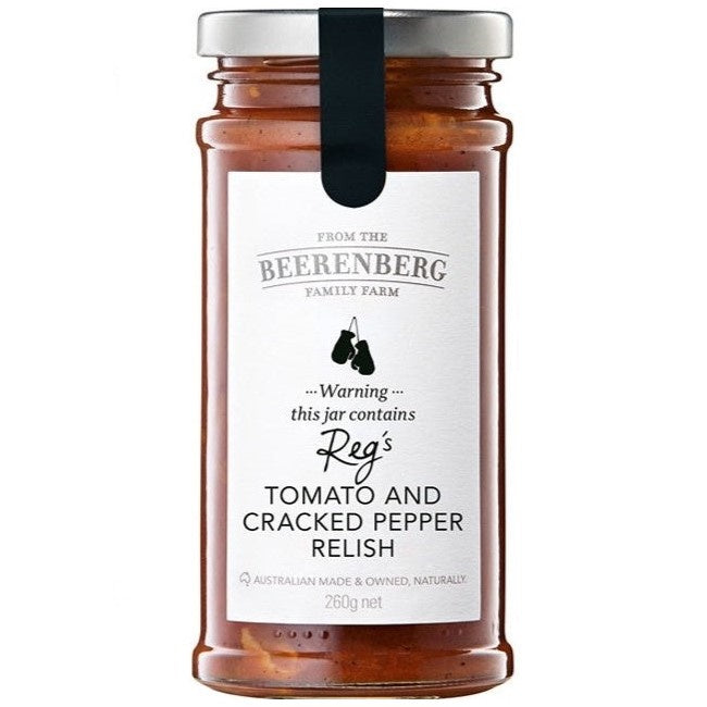 Beerenberg Tomato & Cracked Pepper Relish 265g