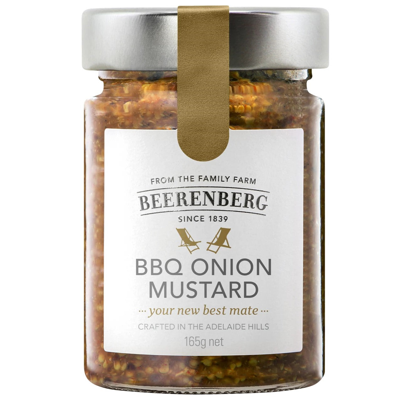 Beerenberg BBQ Onion Mustard 165g