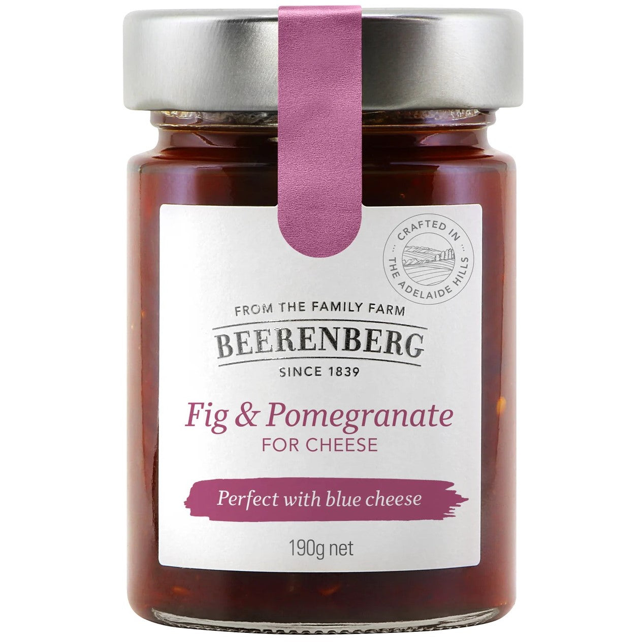 Beerenberg Fig & Pomegranate for Cheese 190g