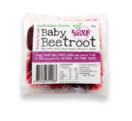 Beetroot packs